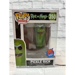 Funko Pickle Rick from Rick and Morty with stand